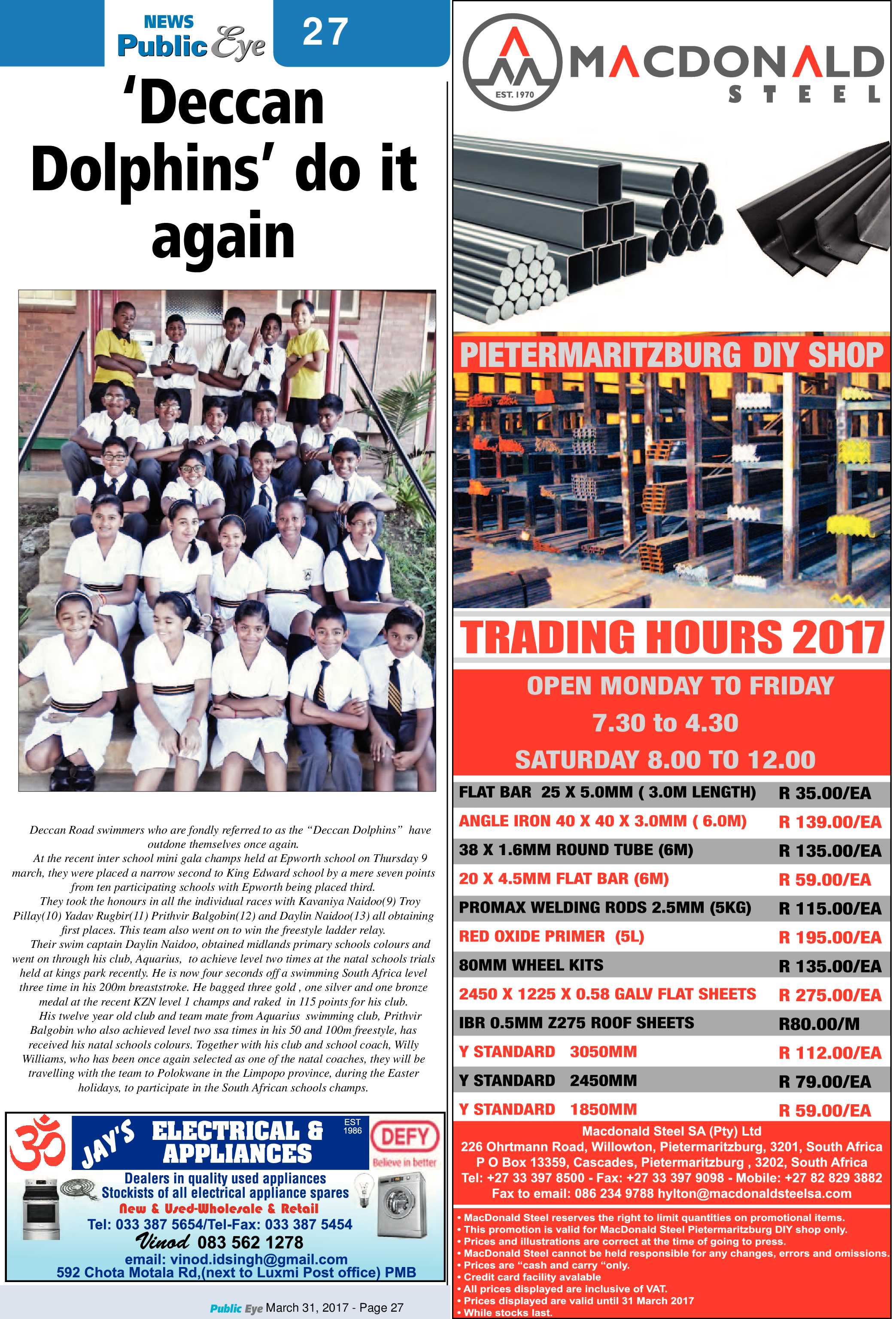 Public Eye 31 March 2017 page 27