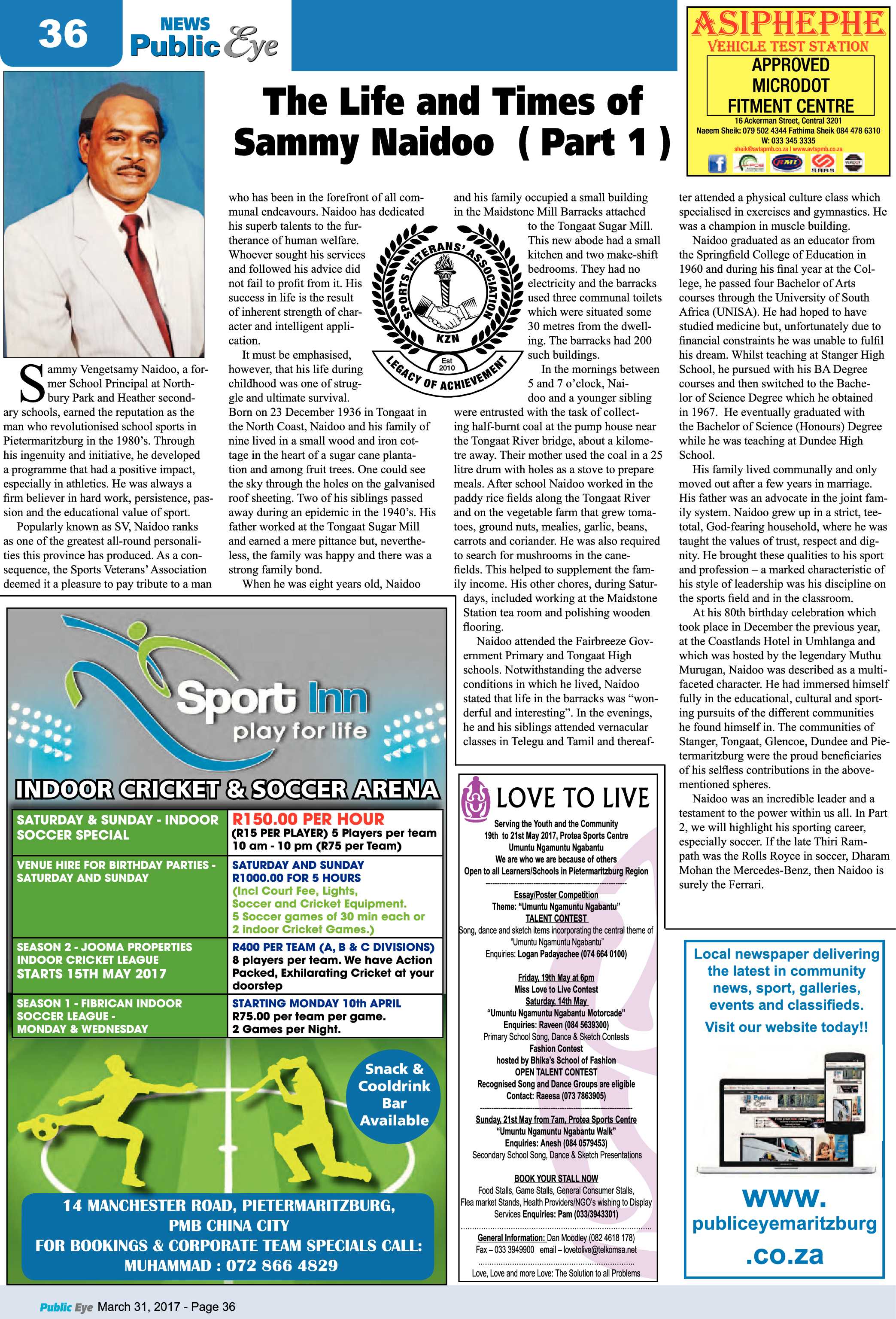 Public Eye 31 March 2017 page 36