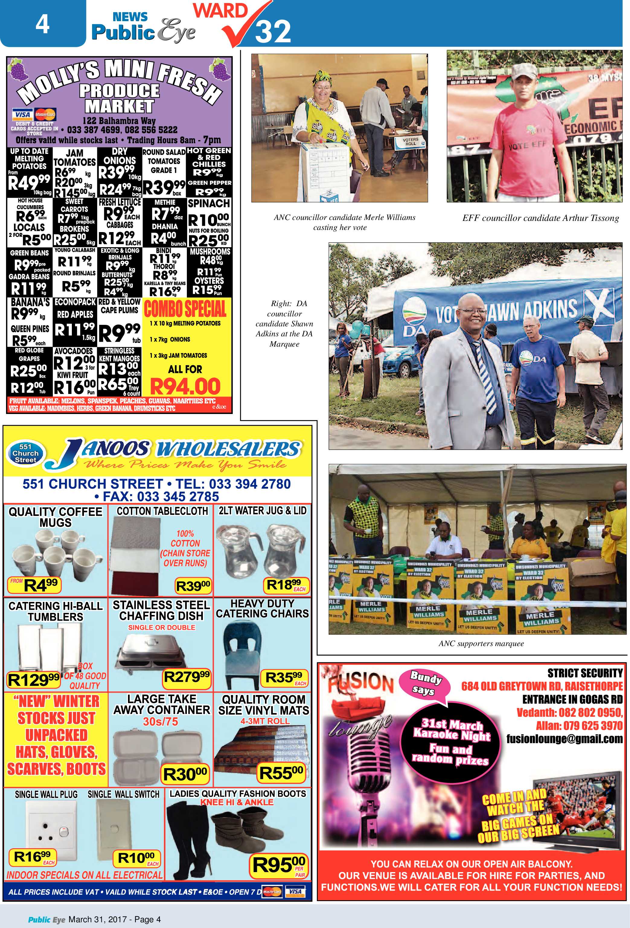 Public Eye 31 March 2017 page 4