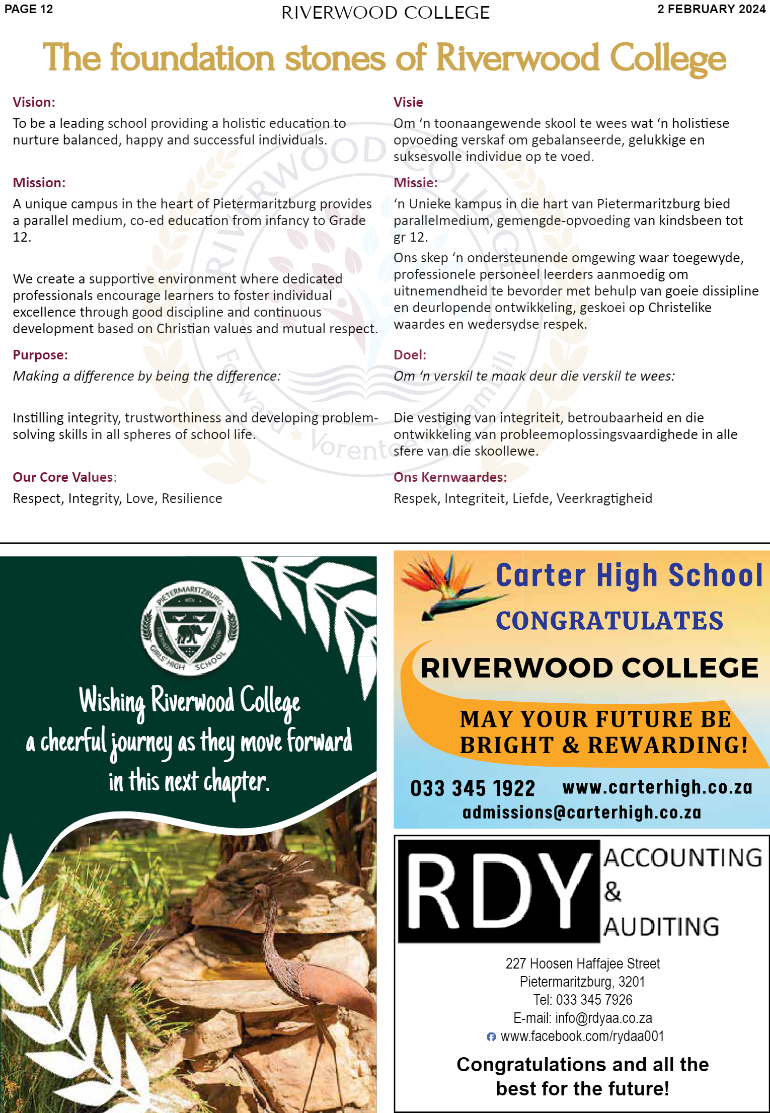 Riverwood College page 12