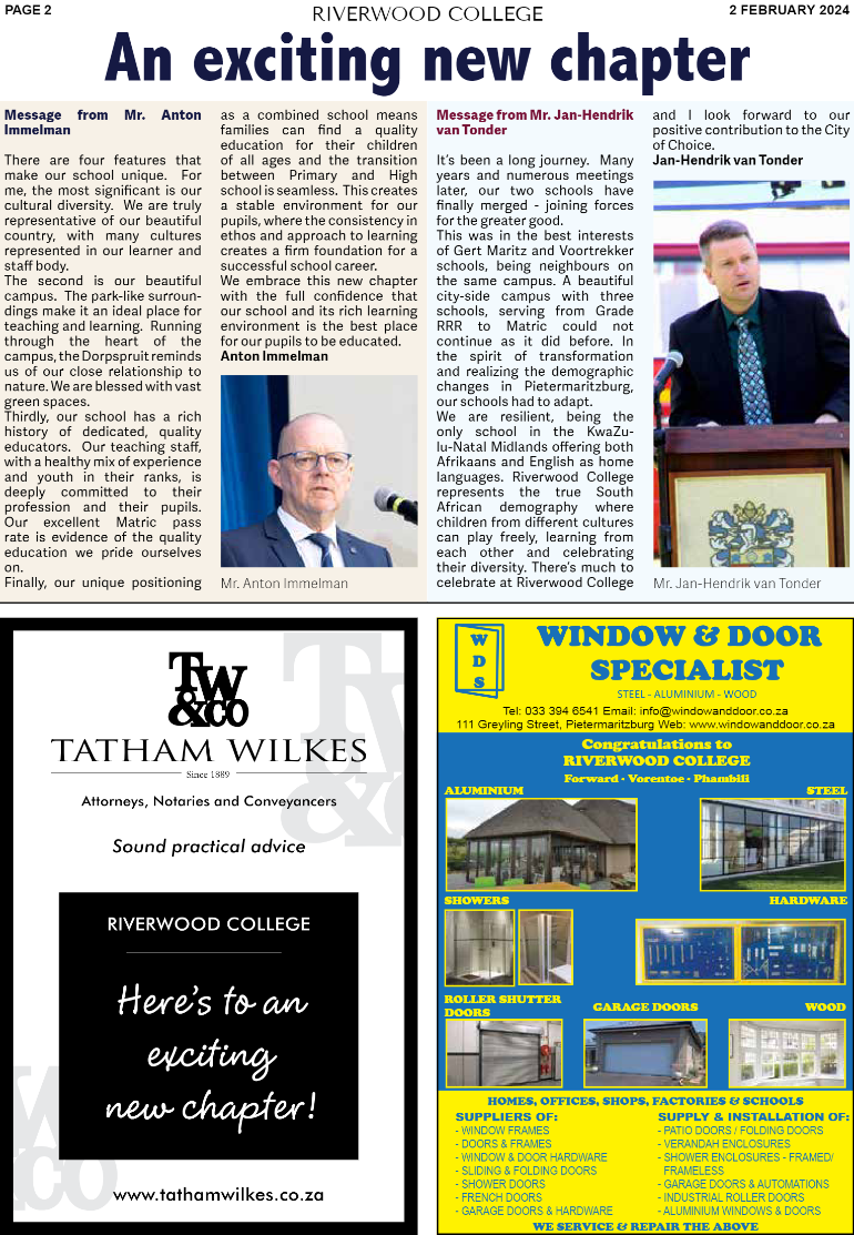 Riverwood College page 2