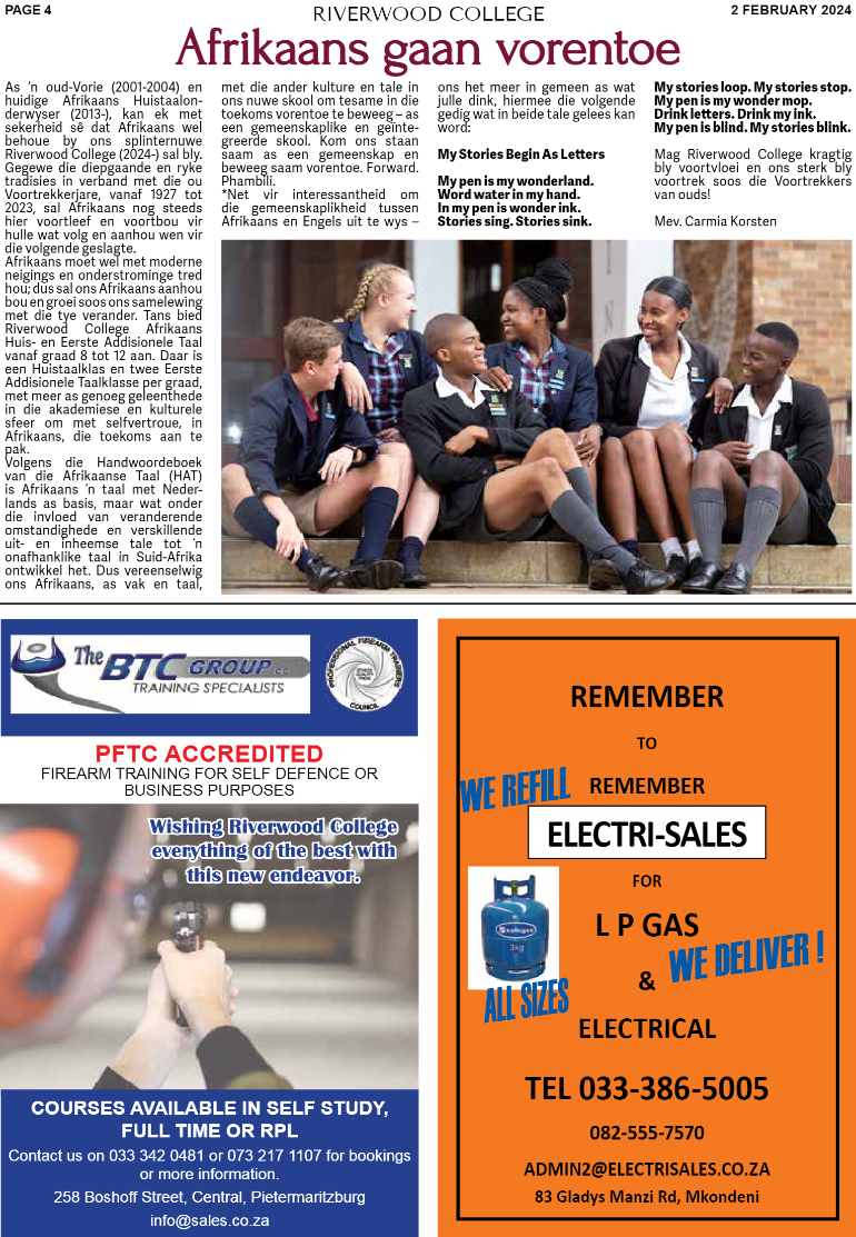 Riverwood College page 4