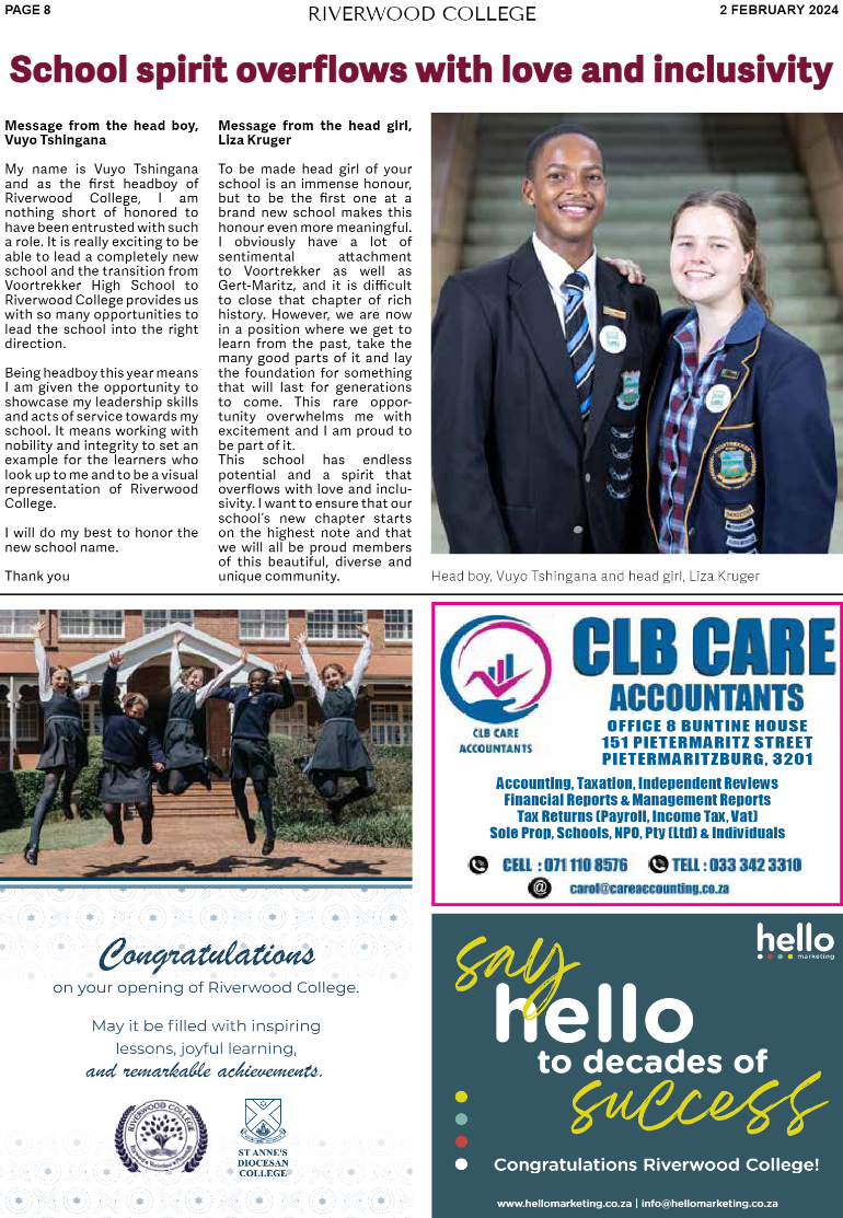 Riverwood College page 8