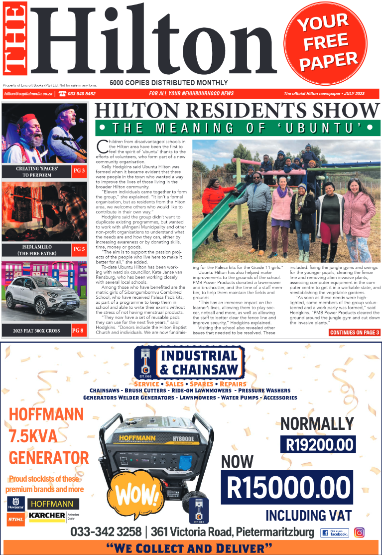 The Hilton 28.07.2023 page 1