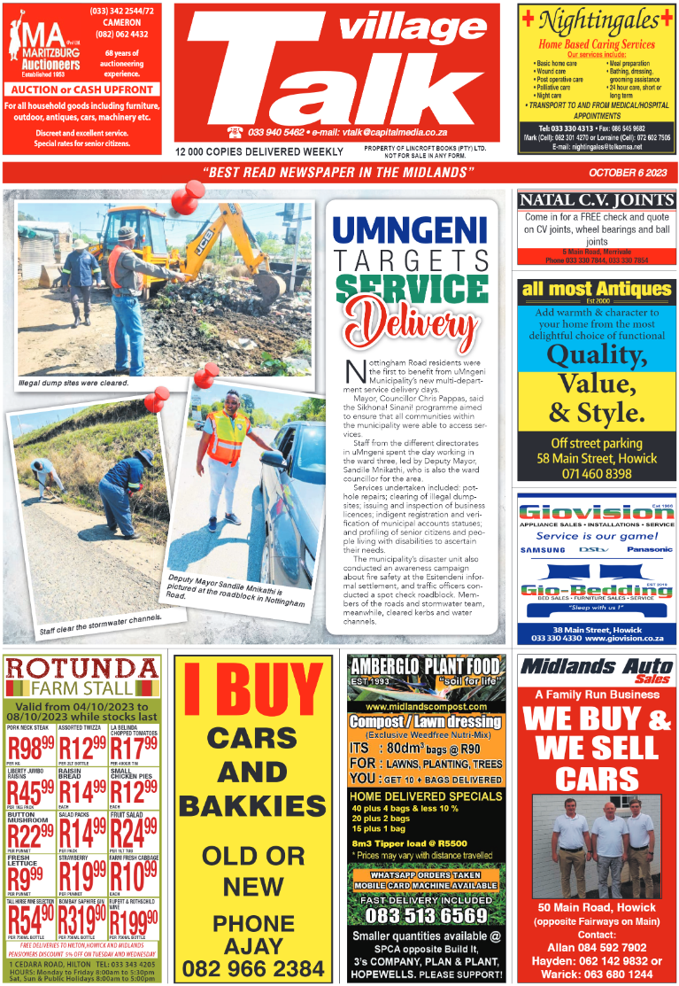 Village Talk 06.10.23 E-Editon page 1