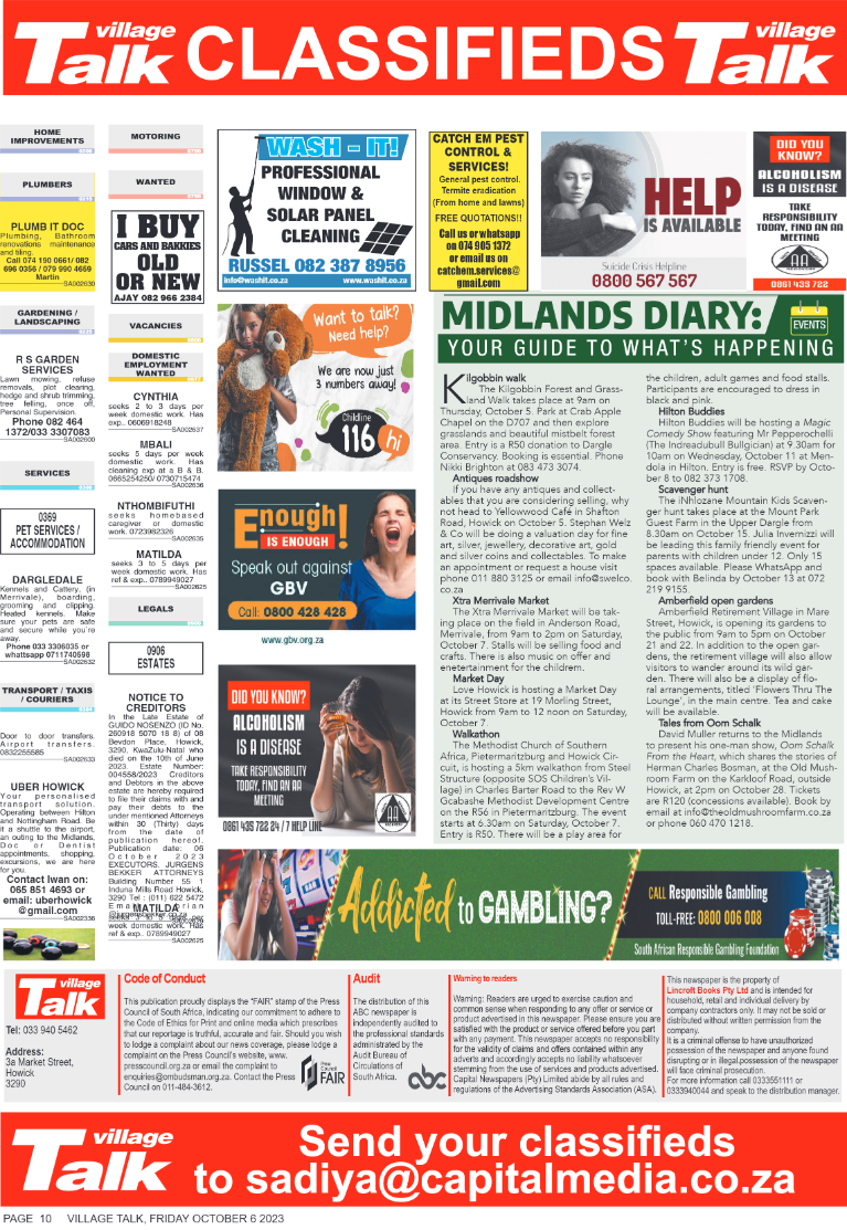 Village Talk 06.10.23 E-Editon page 10