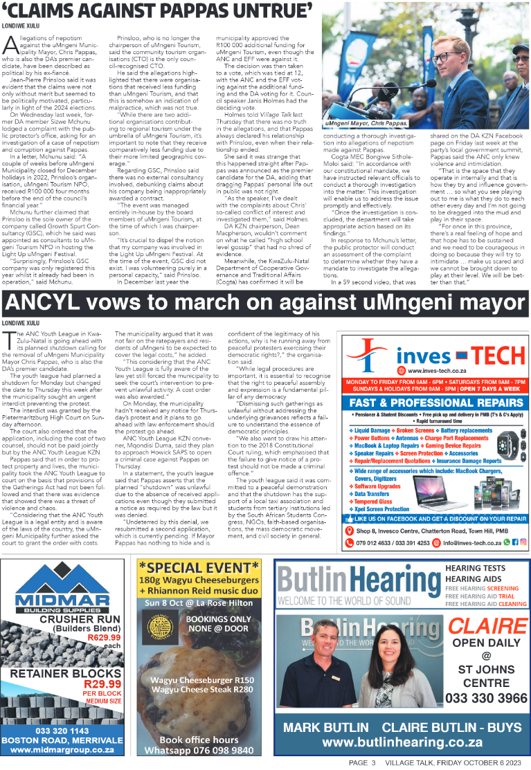 Village Talk 06.10.23 E-Editon page 3