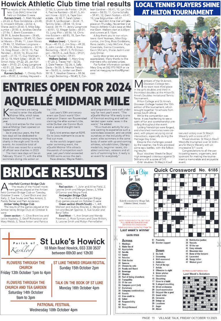 Village Talk 13.10.2023 page 11