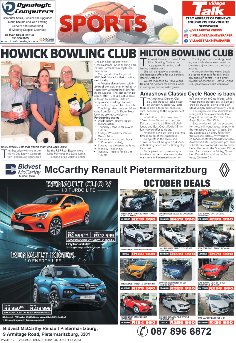 Village Talk 13.10.2023 page 12