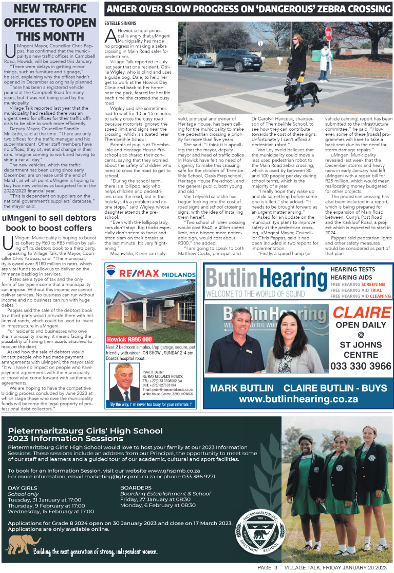 Village Talk 20.01.2023 page 3