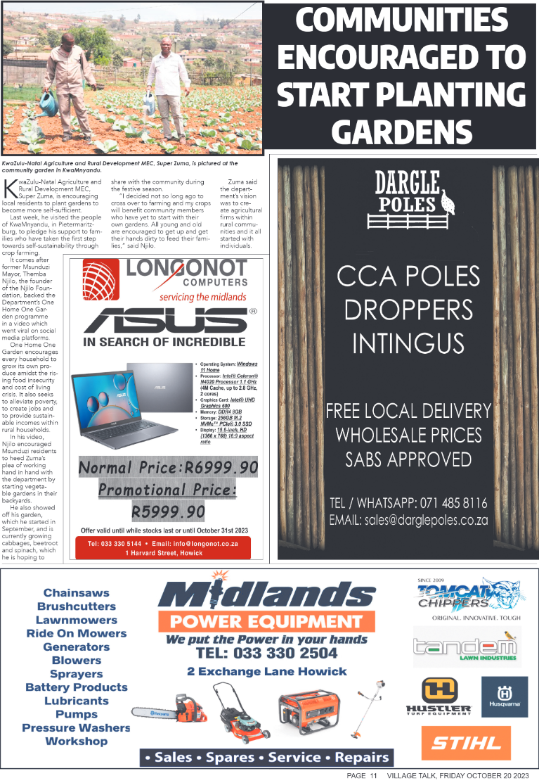 Village Talk 20.10.2023 page 11