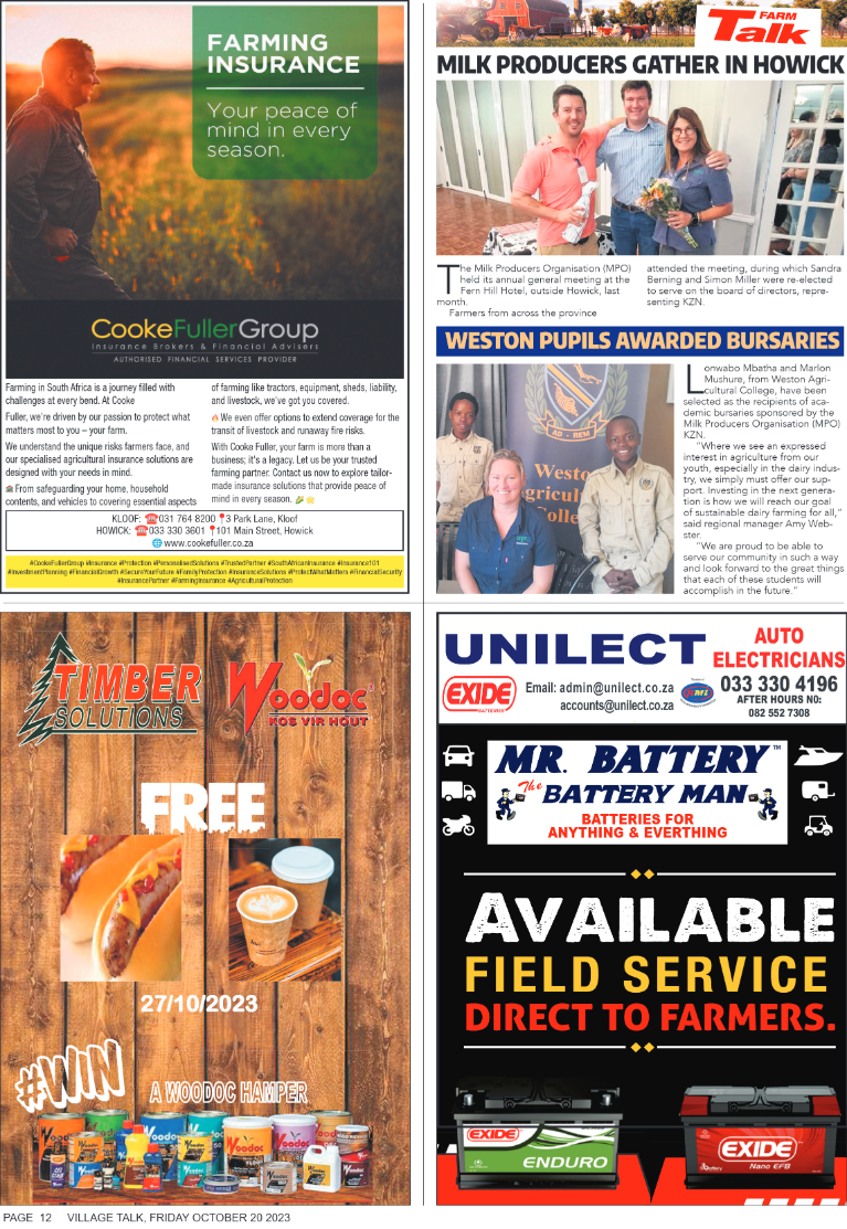 Village Talk 20.10.2023 page 12