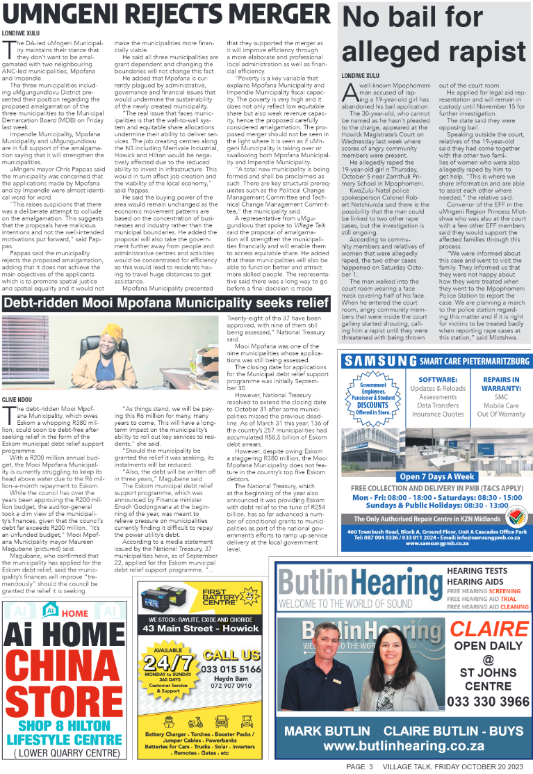 Village Talk 20.10.2023 page 3