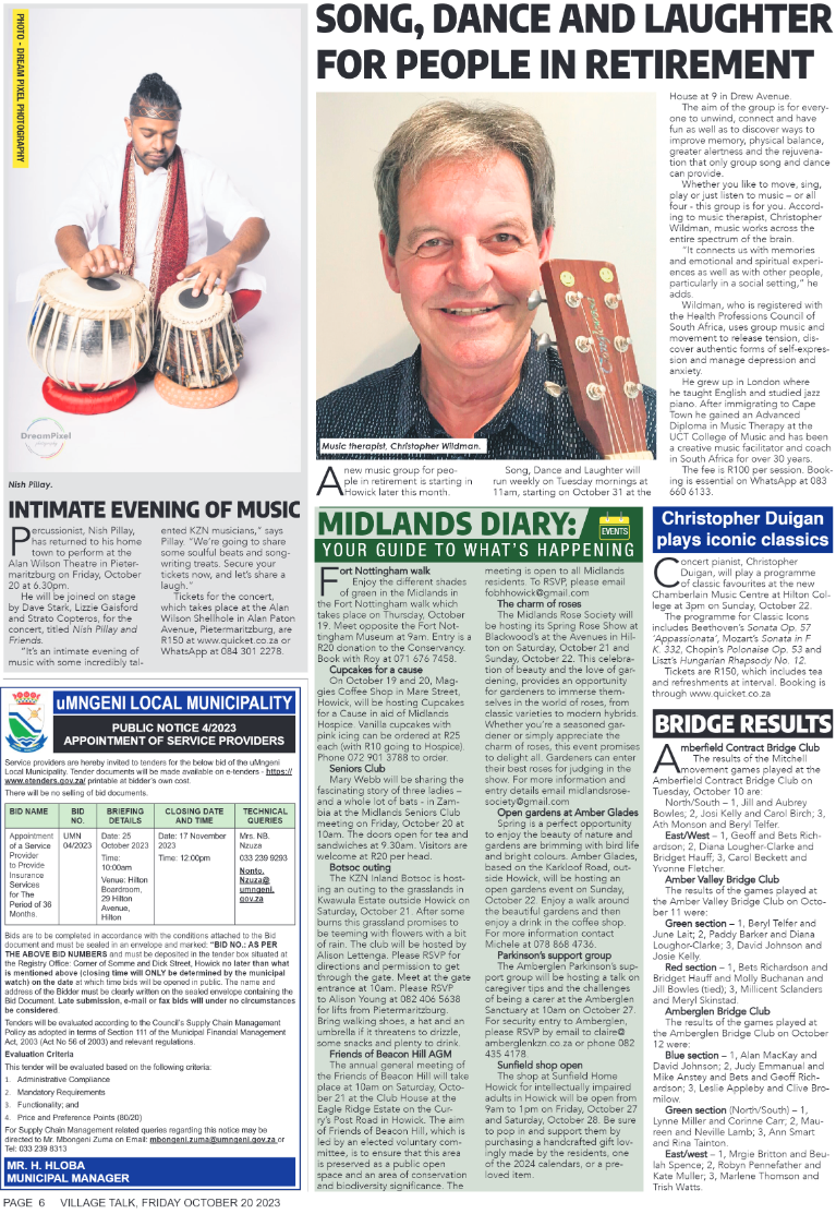 Village Talk 20.10.2023 page 6