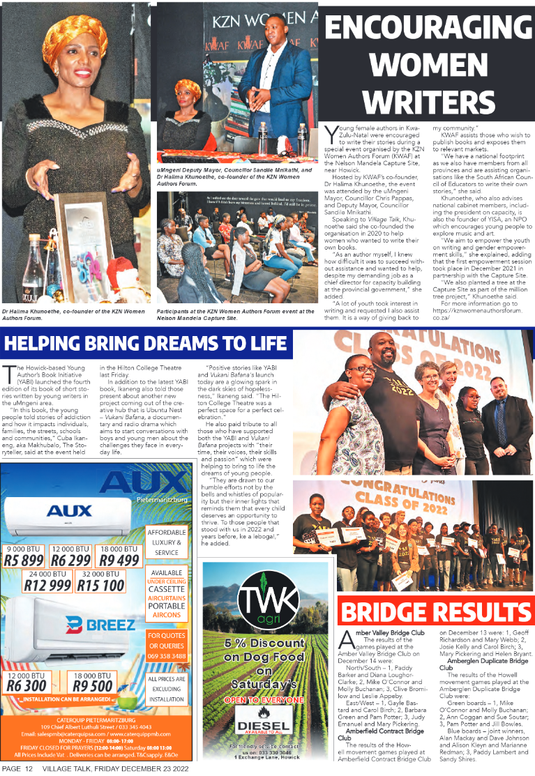 Village Talk page 12