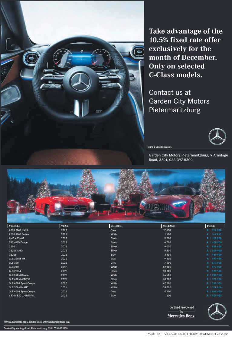 Village Talk page 13