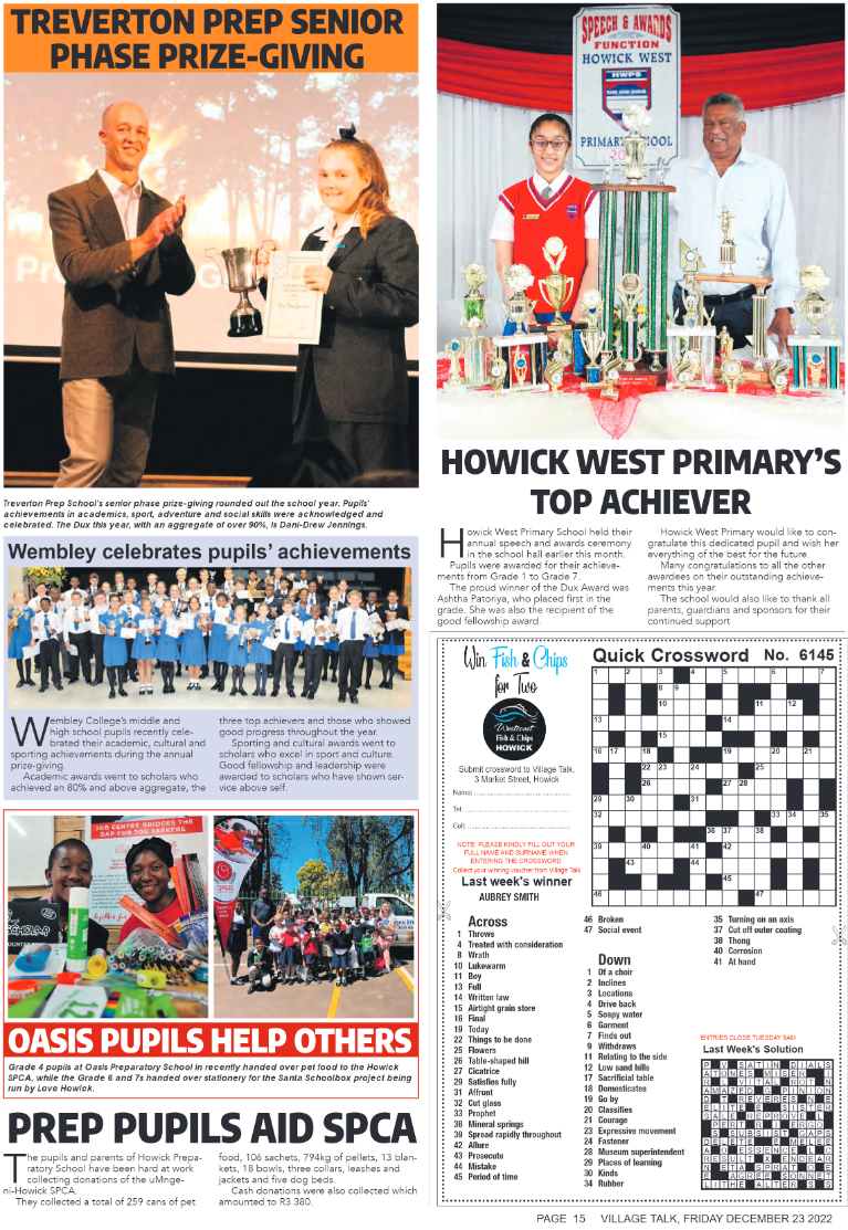 Village Talk page 15