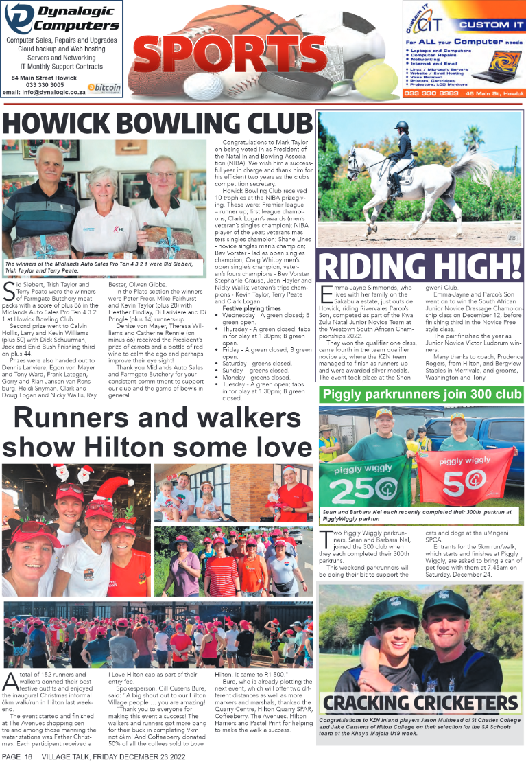 Village Talk page 16