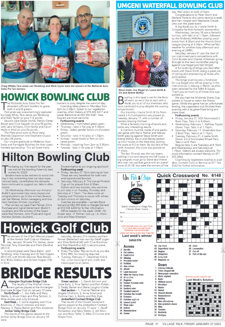 VILLAGE TALK 27.01.2023 page 11