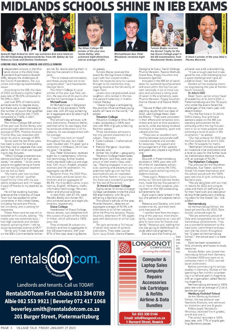 VILLAGE TALK 27.01.2023 page 4