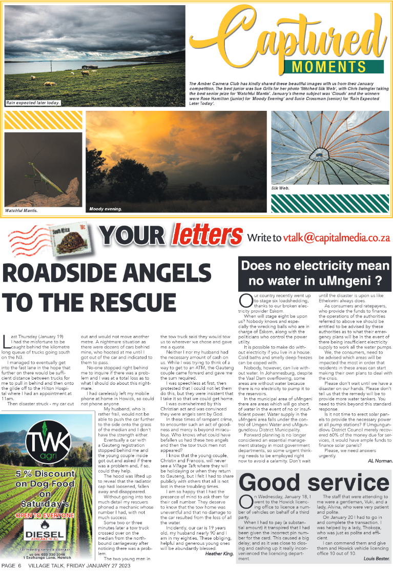 VILLAGE TALK 27.01.2023 page 6