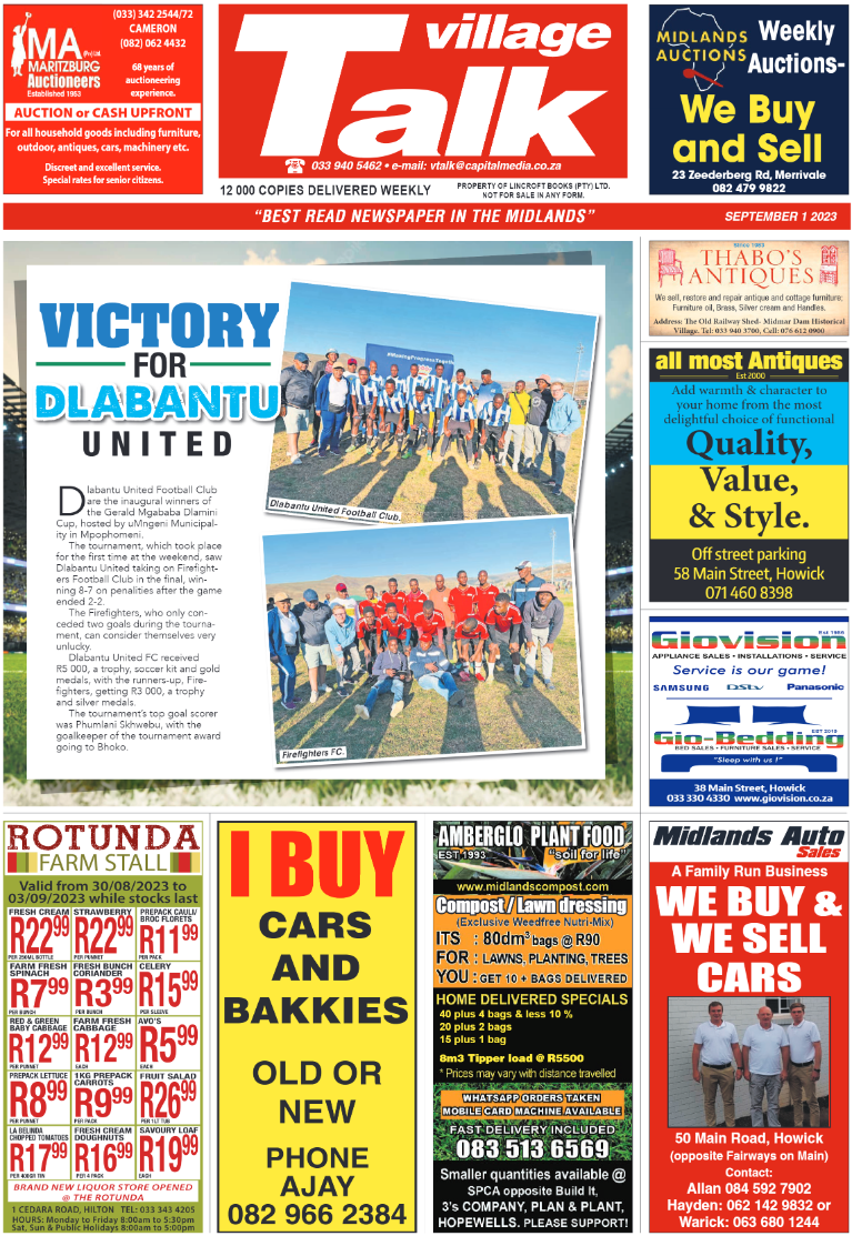 Village Talk 01.09.2023 page 1