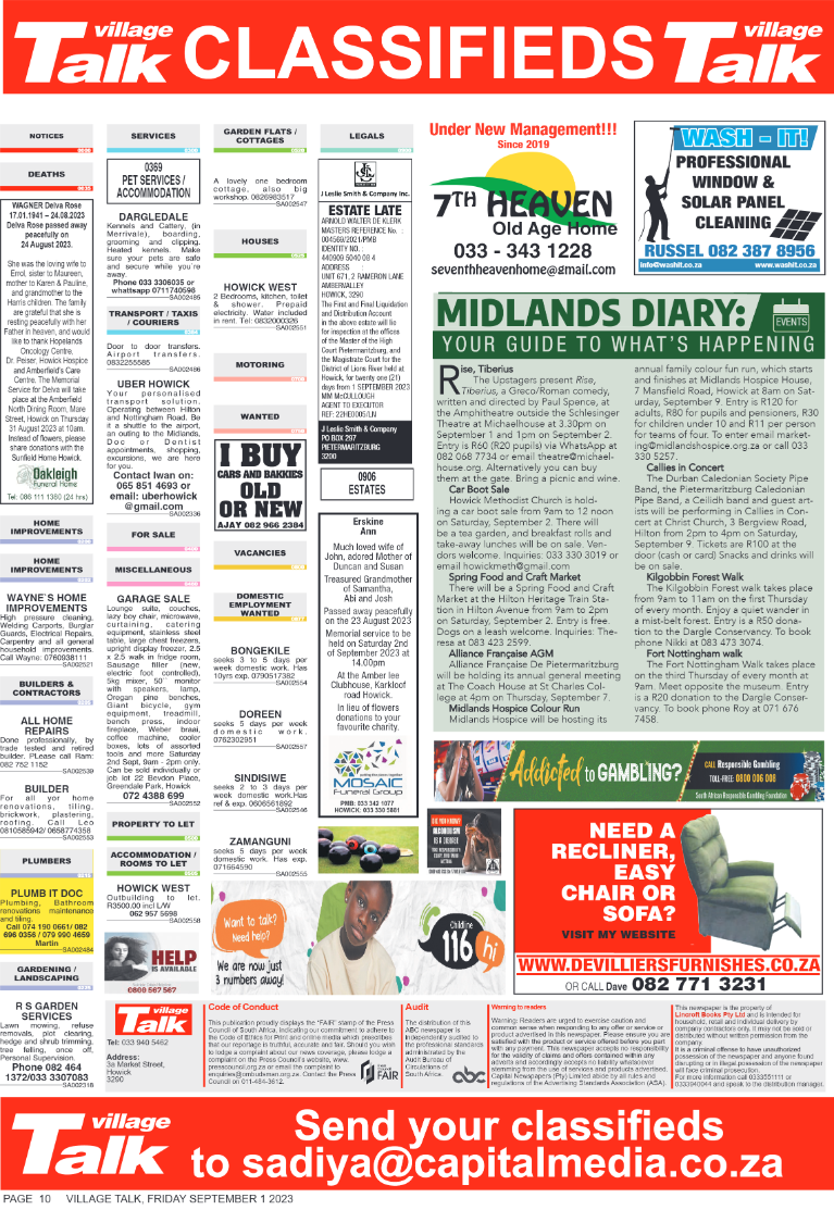 Village Talk 01.09.2023 page 10