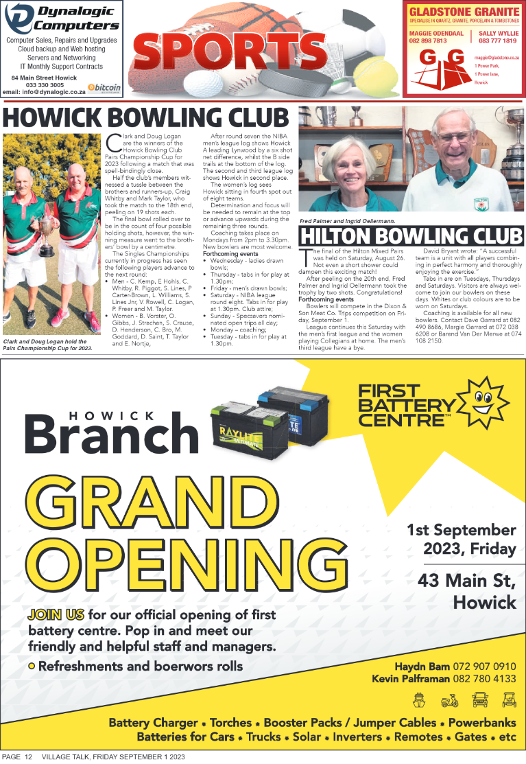 Village Talk 01.09.2023 page 12