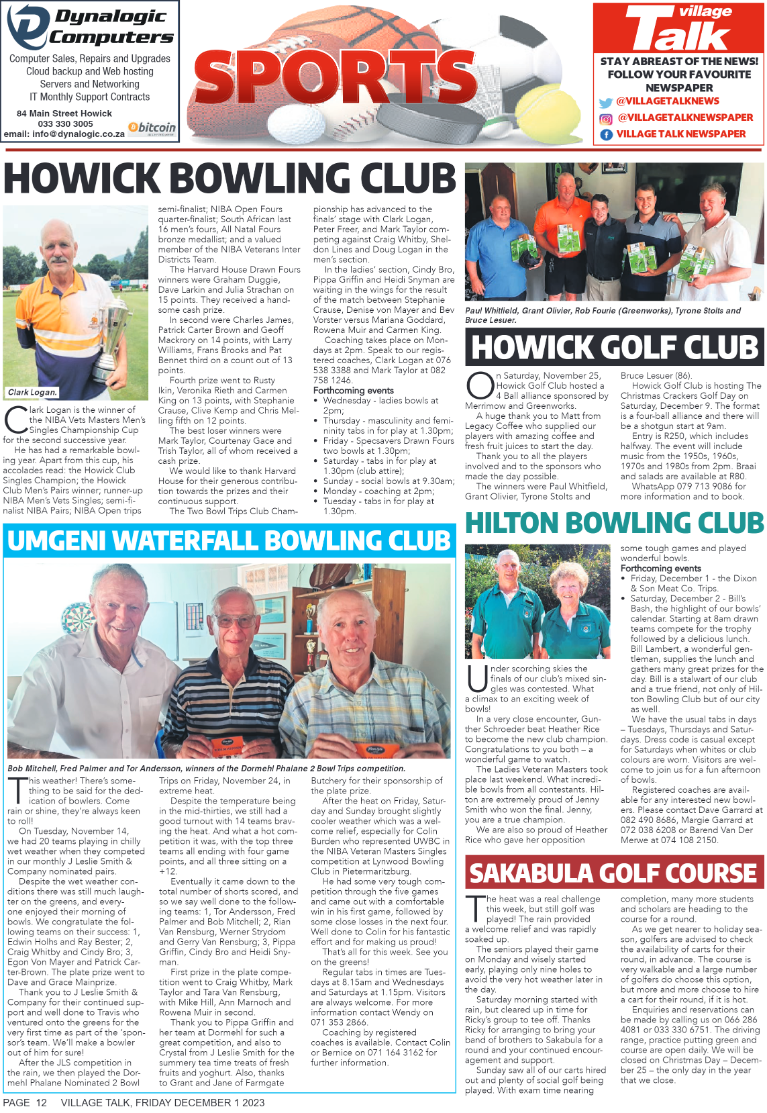 Village Talk 01.12.2023 page 12