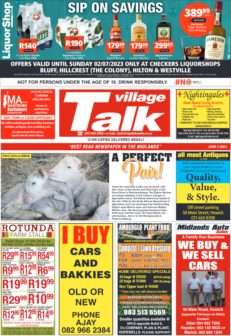 Village Talk 02.06.2023 page 1