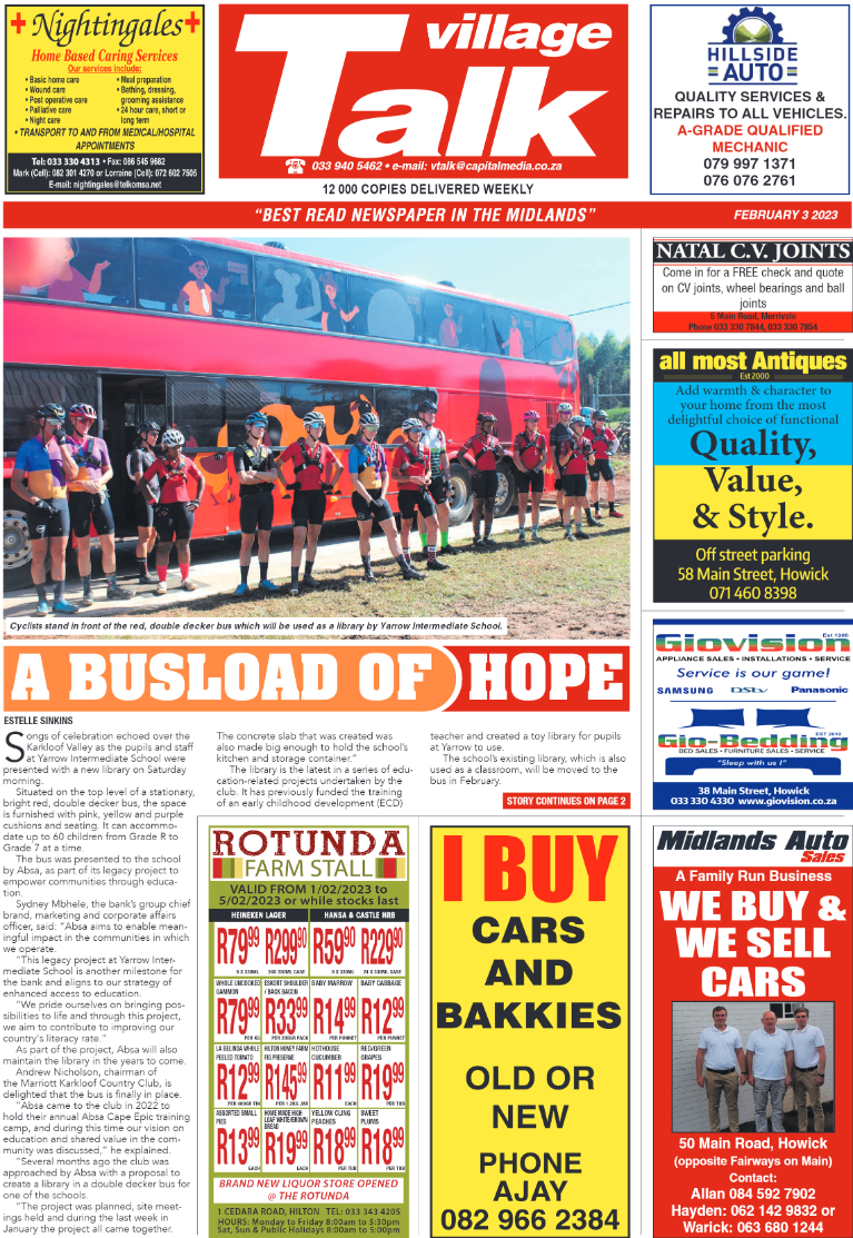 Village Talk 03.02.2023 page 1