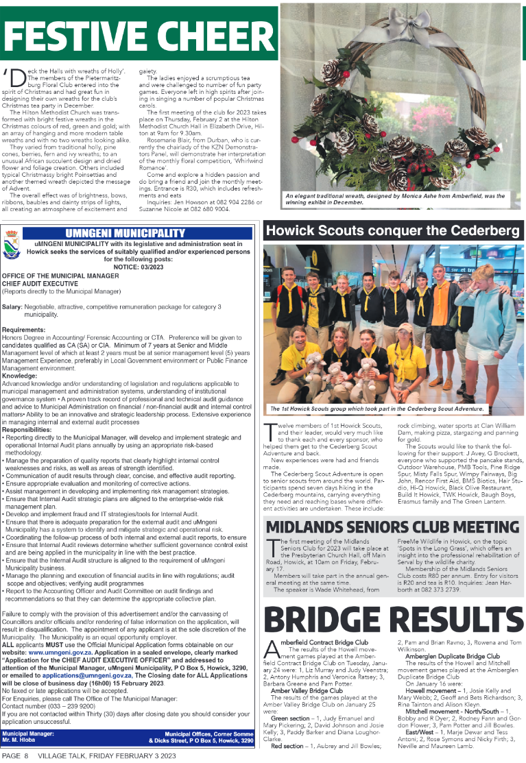 Village Talk 03.02.2023 page 8