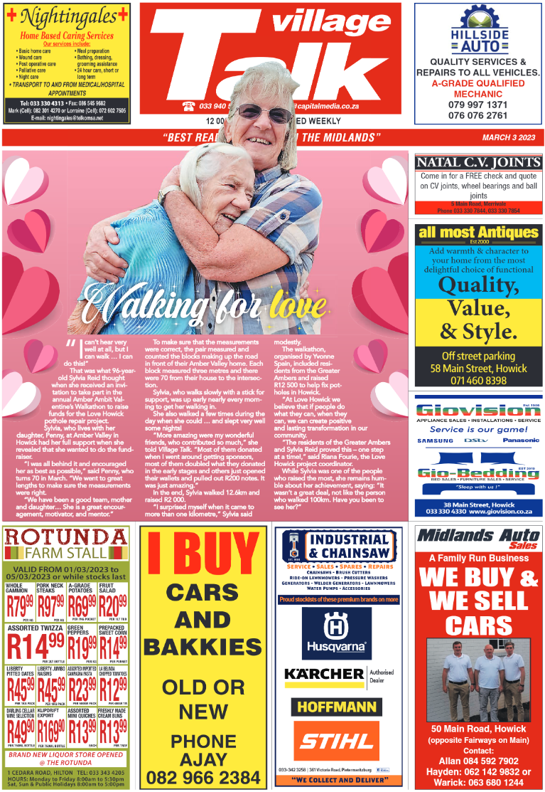 Village Talk 03.03.2023 page 1