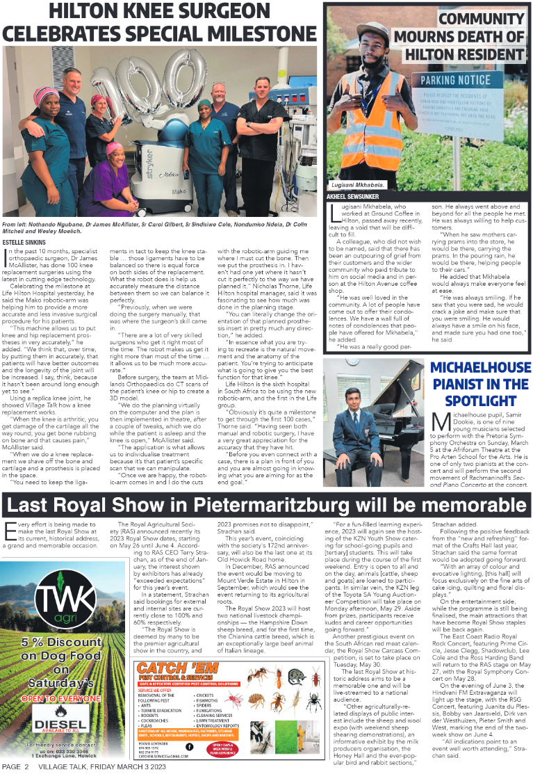 Village Talk 03.03.2023 page 2