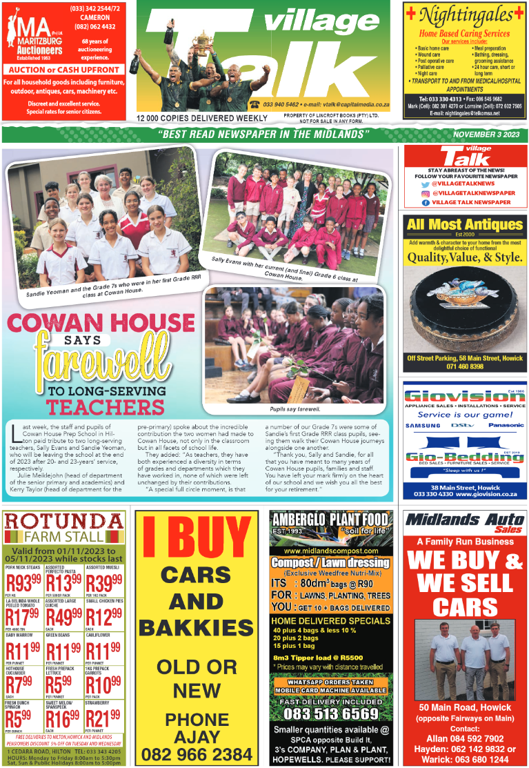 Village Talk 03.11.2023 page 1