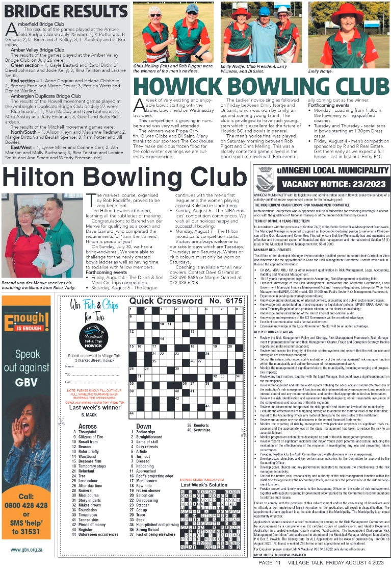 Village Talk 04.07.2023 page 11