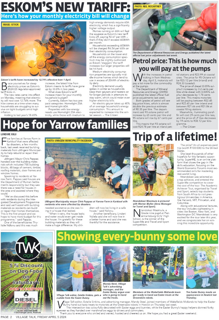 Village Talk 05.04.2024 page 2