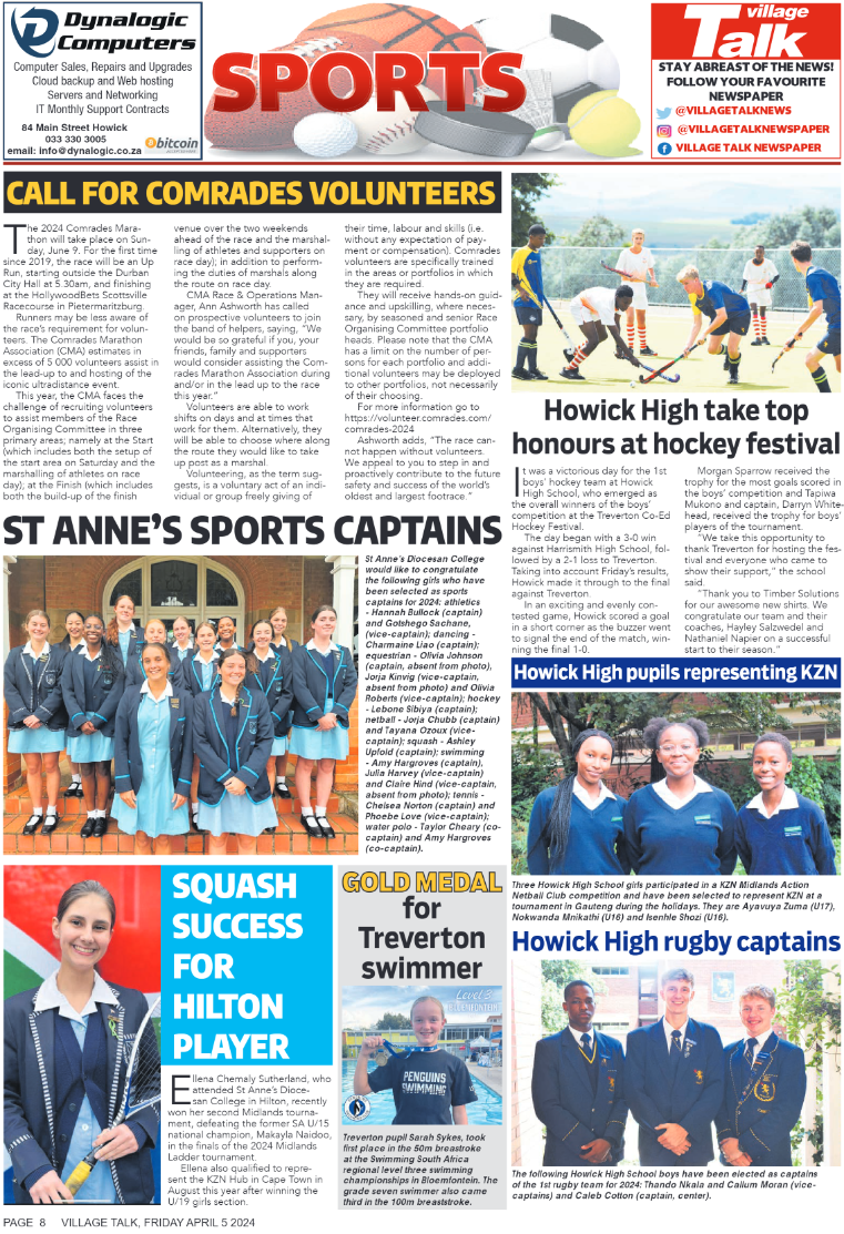 Village Talk 05.04.2024 page 8