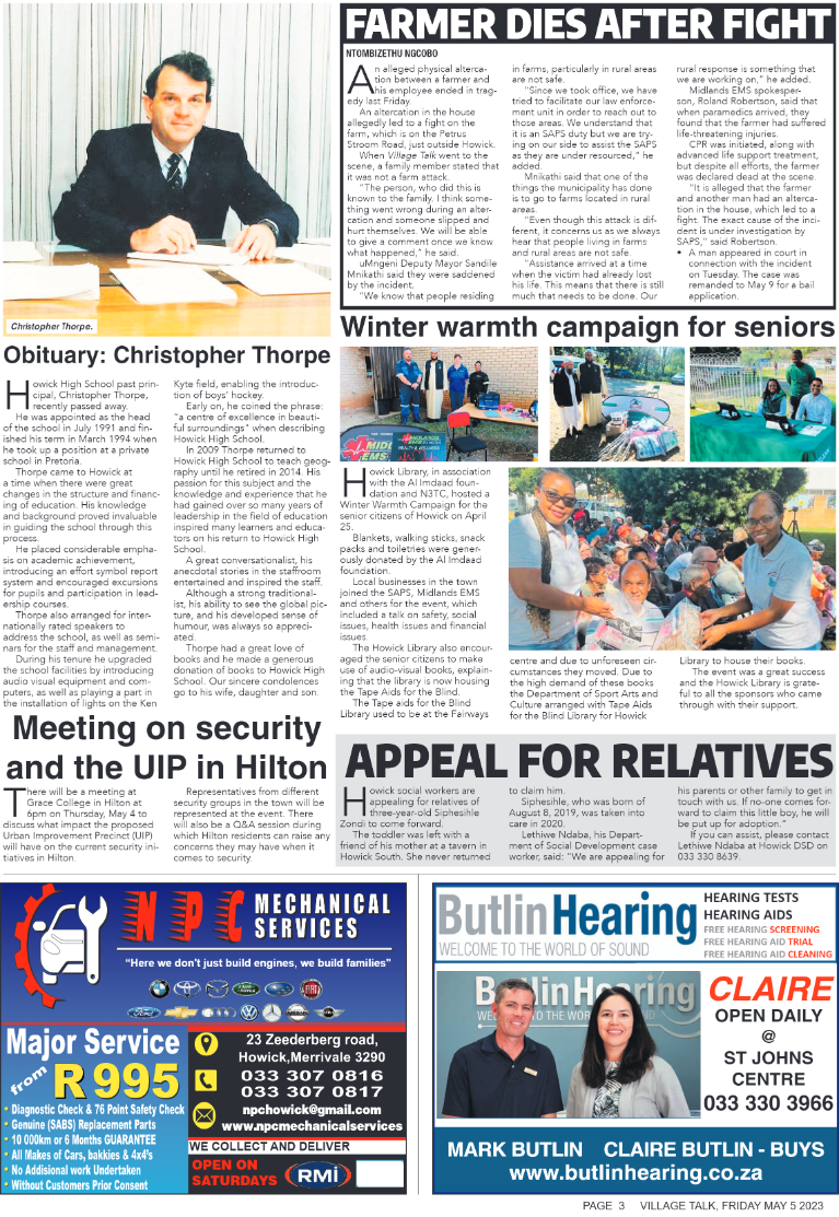 Village Talk 05.05.2023 page 3