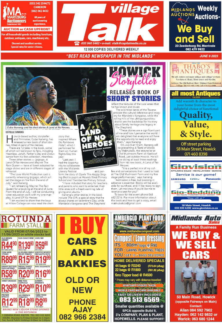 Village Talk 06.09.2023 page 1