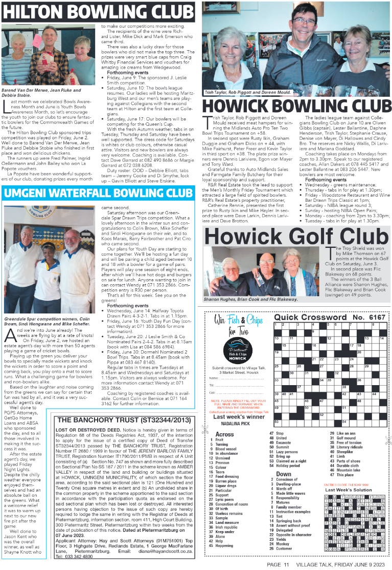 Village Talk 06.09.2023 page 11