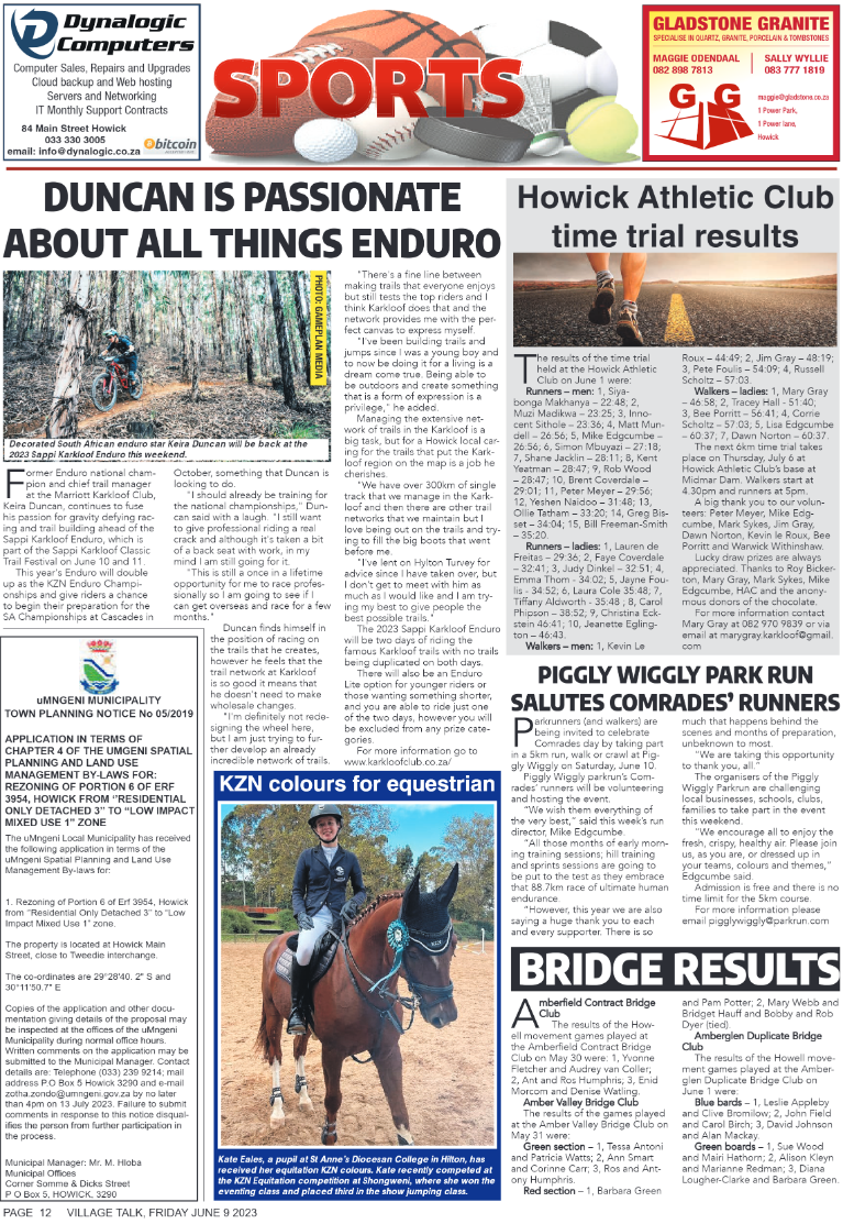 Village Talk 06.09.2023 page 12