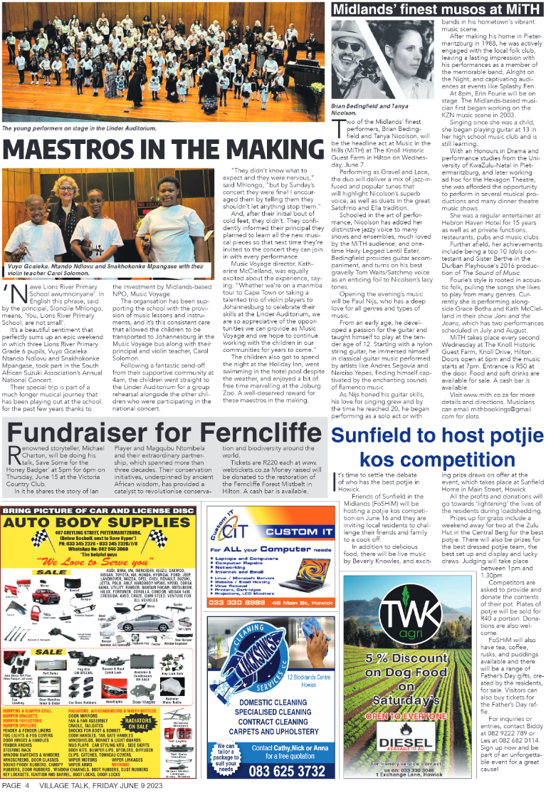 Village Talk 06.09.2023 page 4