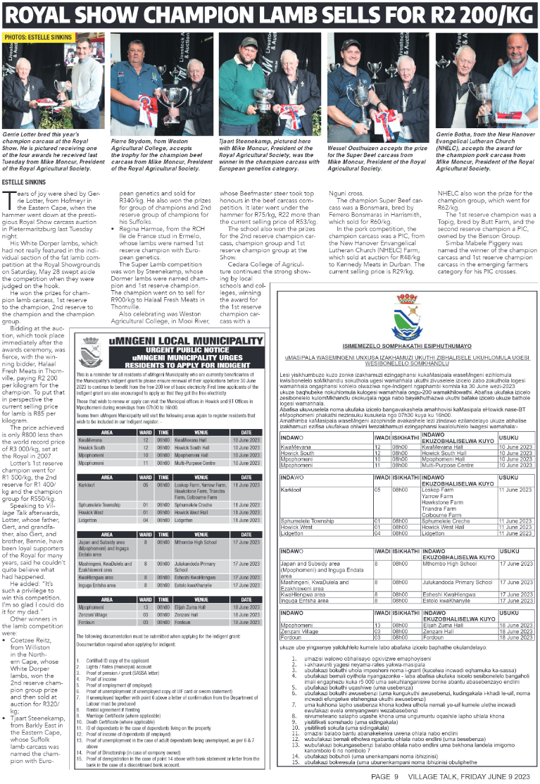 Village Talk 06.09.2023 page 9