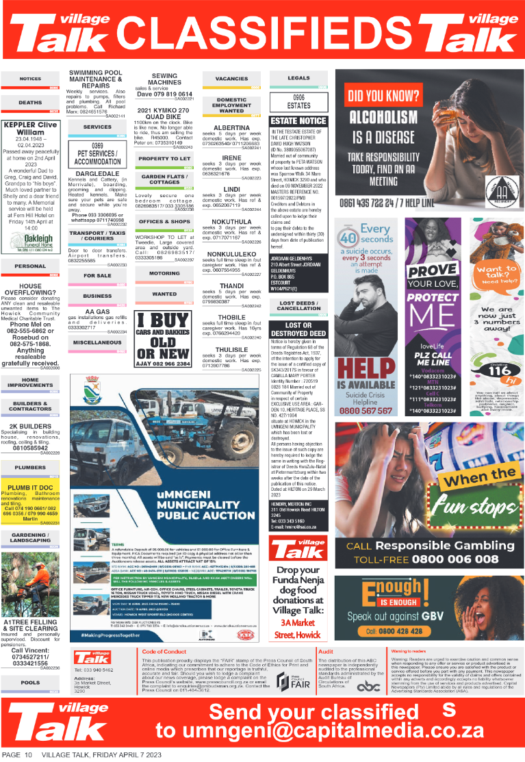 Village Talk 07.04.2023 page 10