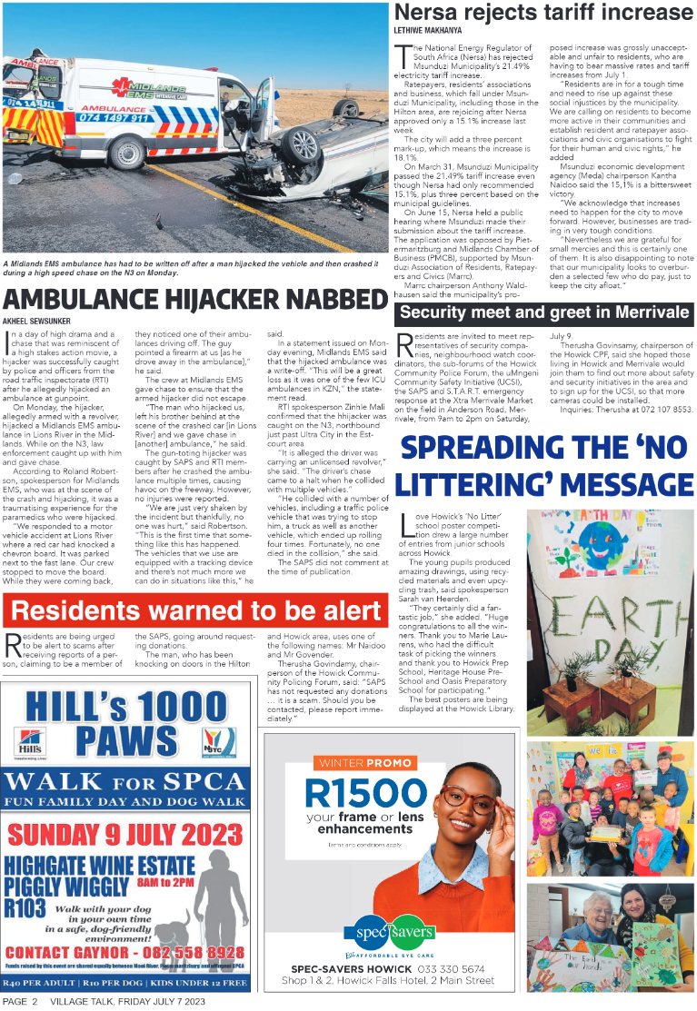 Village Talk 07.07.2023 page 2