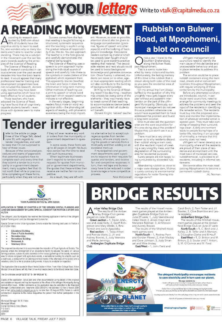 Village Talk 07.07.2023 page 6