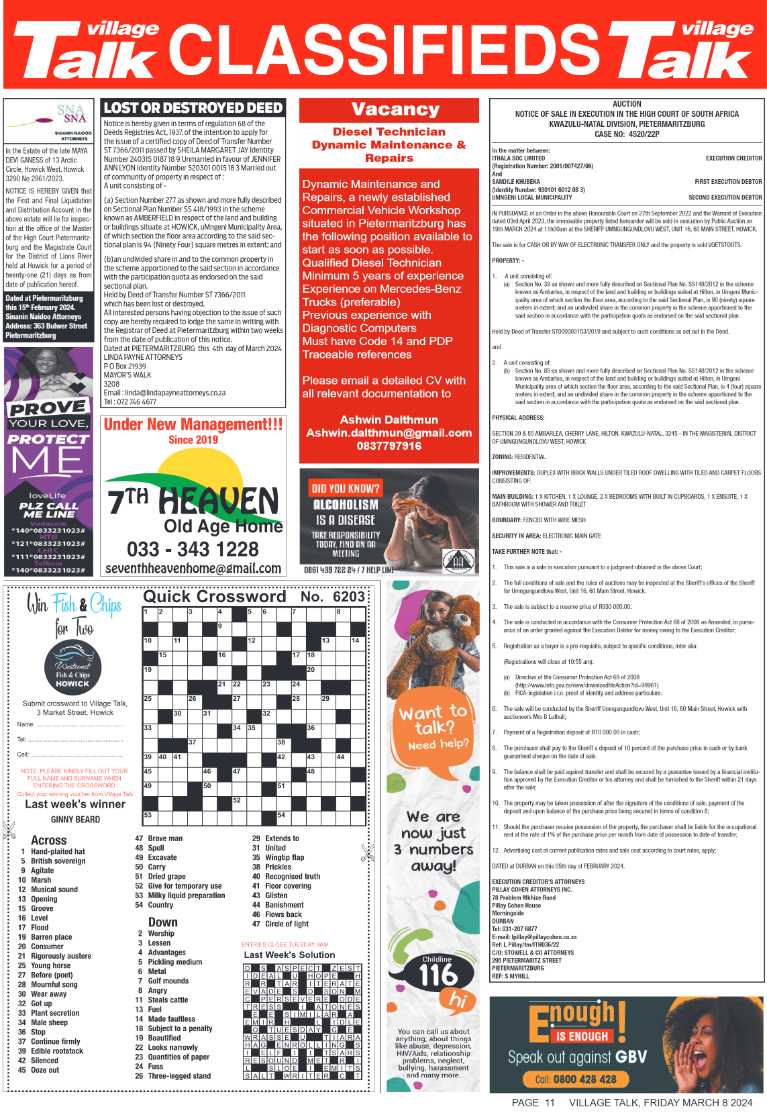 Village Talk 08.03.2024 page 11