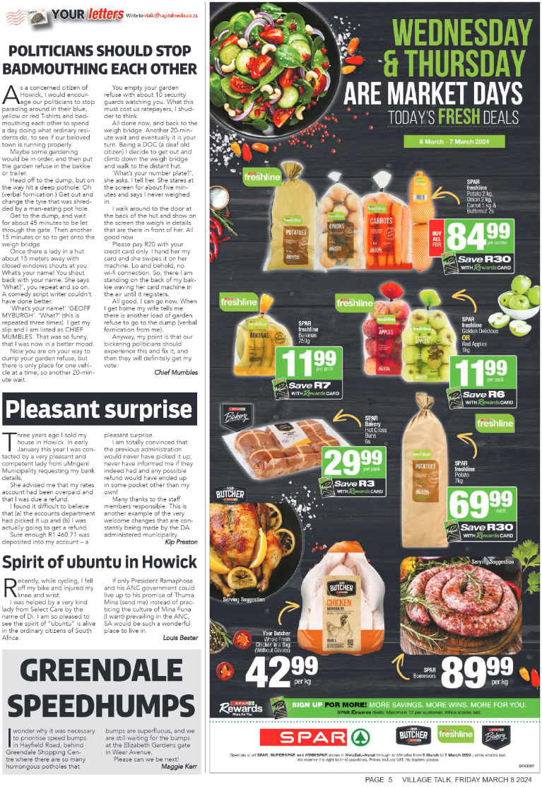 Village Talk 08.03.2024 page 5