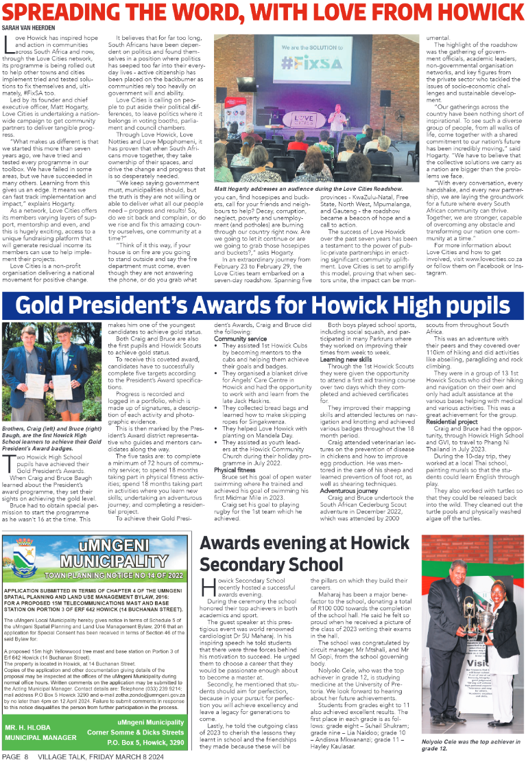 Village Talk 08.03.2024 page 8